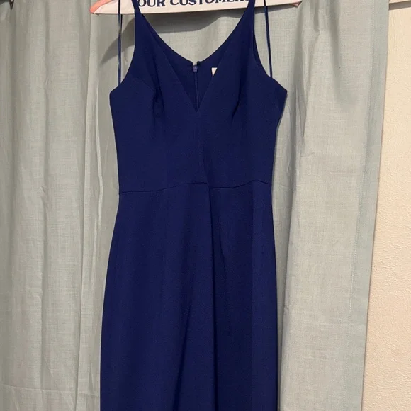 Dress the Population blue midi dress - Picture 3 of 4